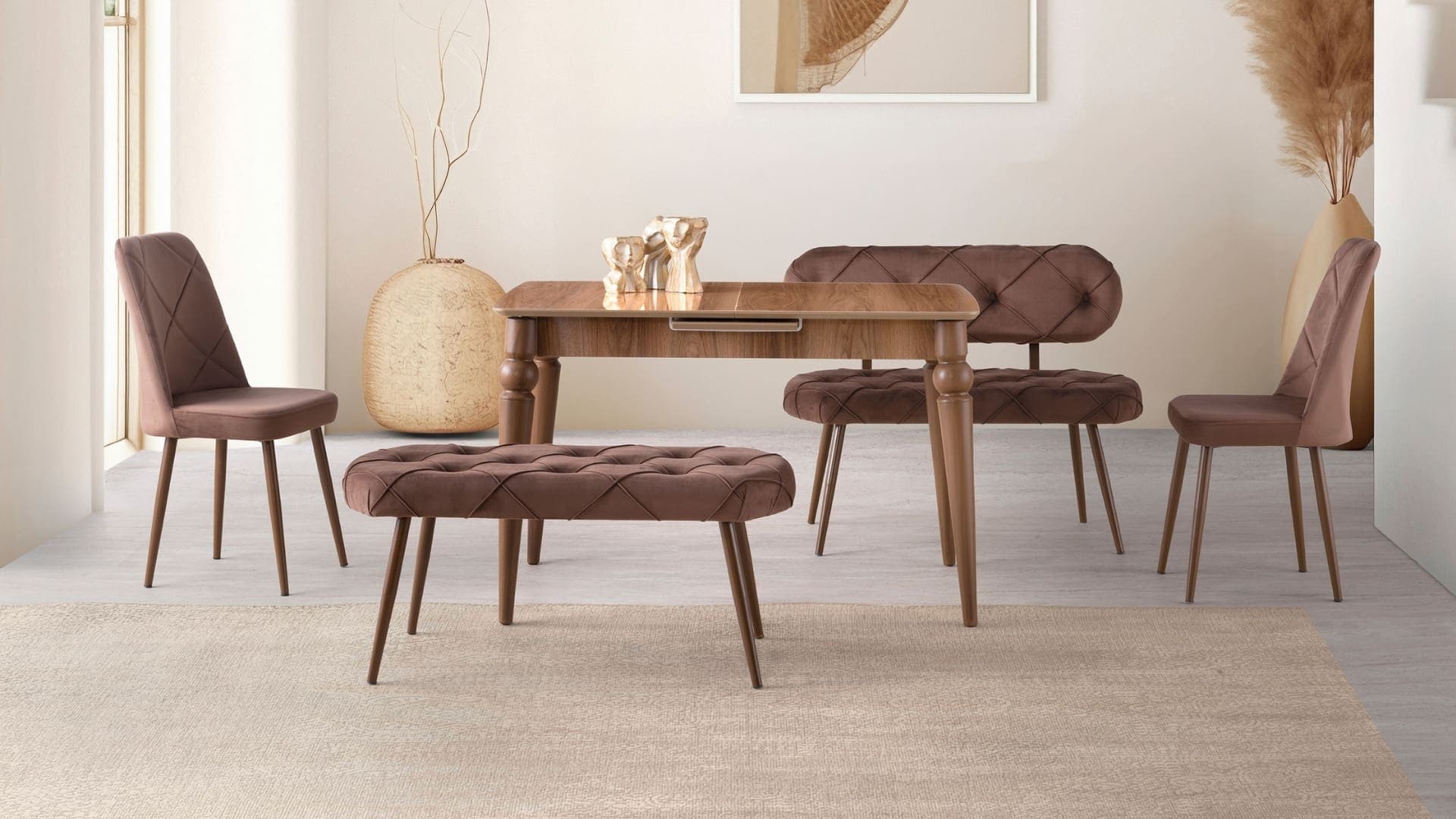 BT110/ 80*120cm otomatik açılır highgloss bench takımı