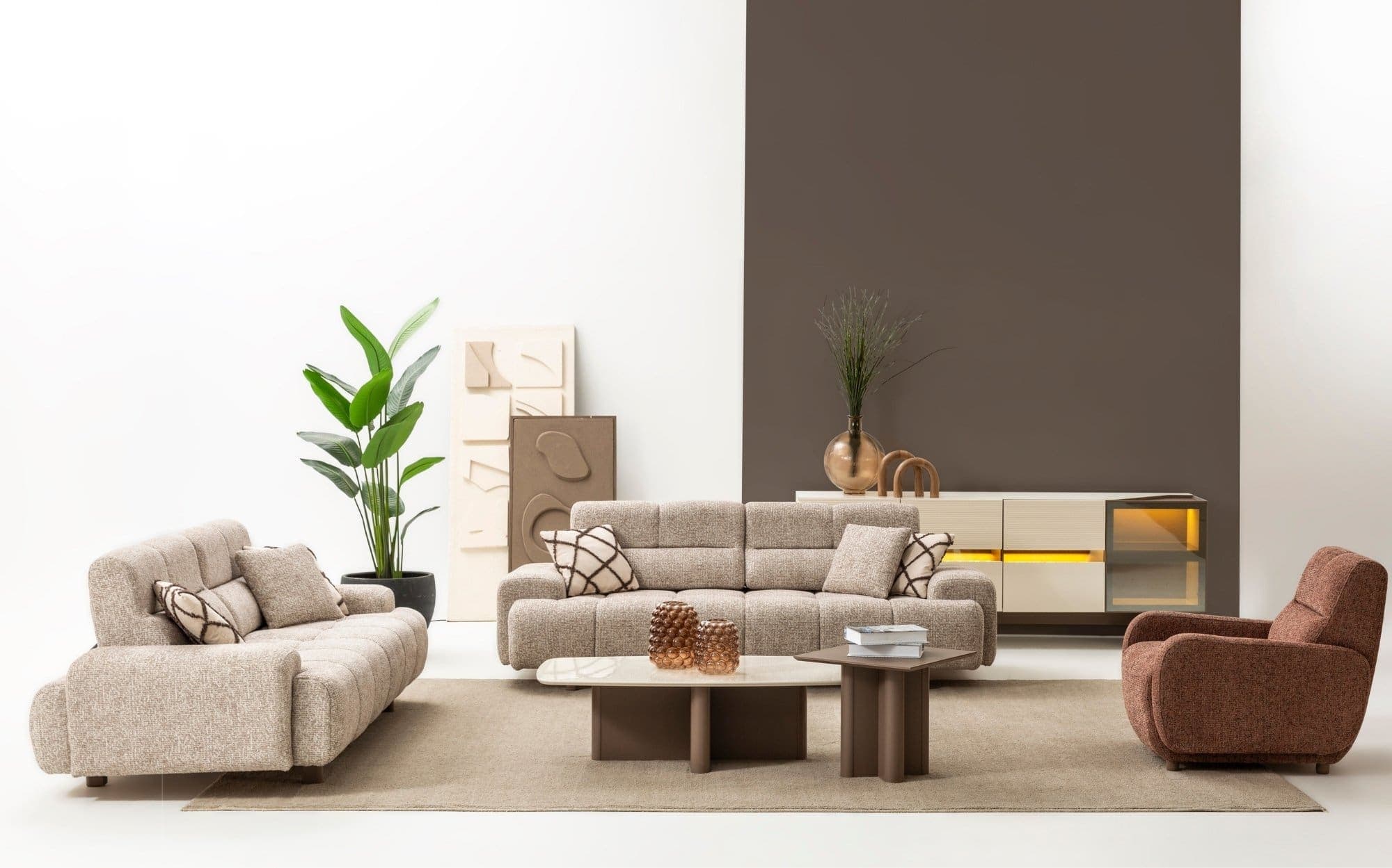 Mocha Koltuk Takımı