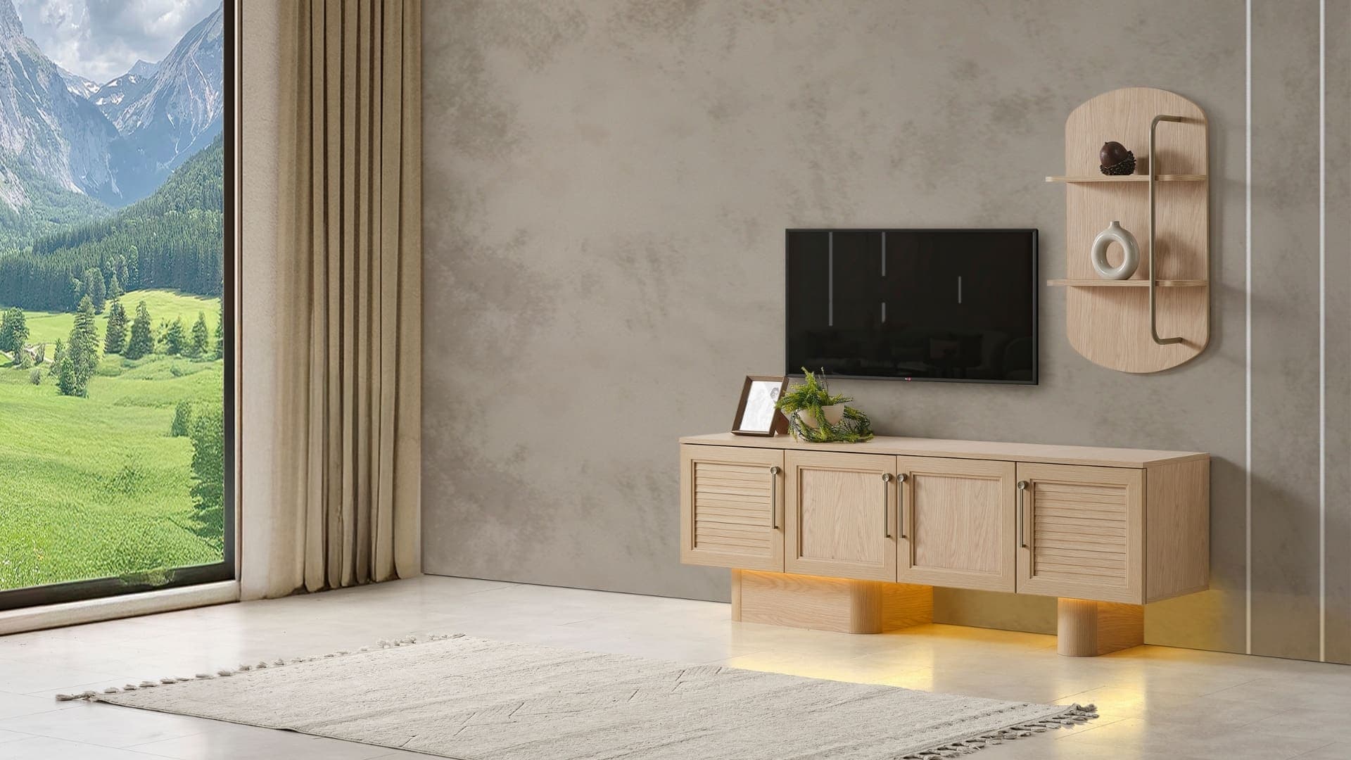 Dione TV Ünitesi / %100 MDF