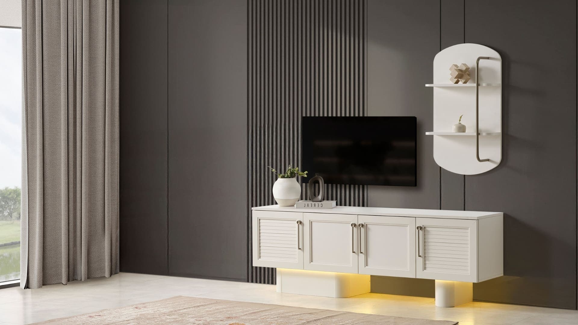 Larysa TV Ünitesi / %100 MDF