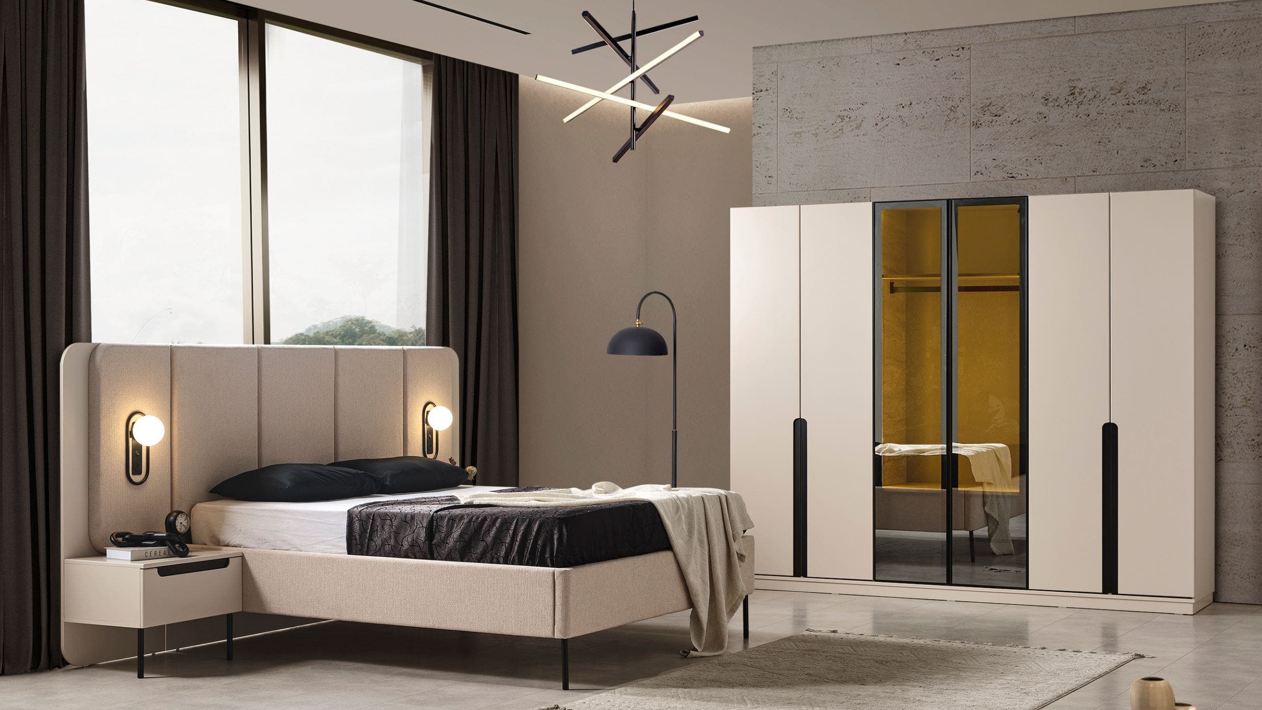 Zanra Dark Yatak Odası