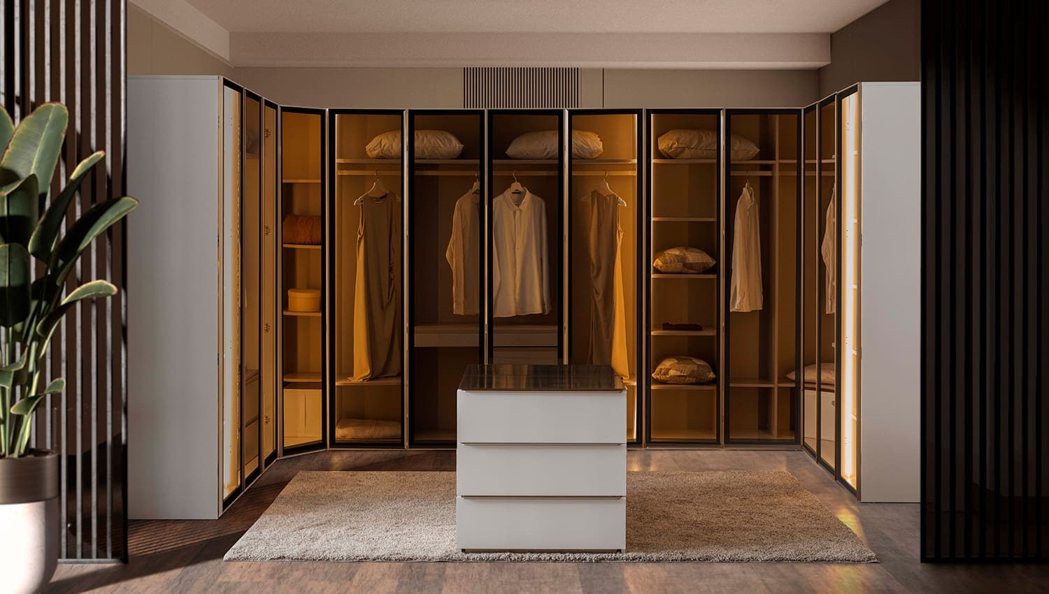 Modulera Giyinme Odası