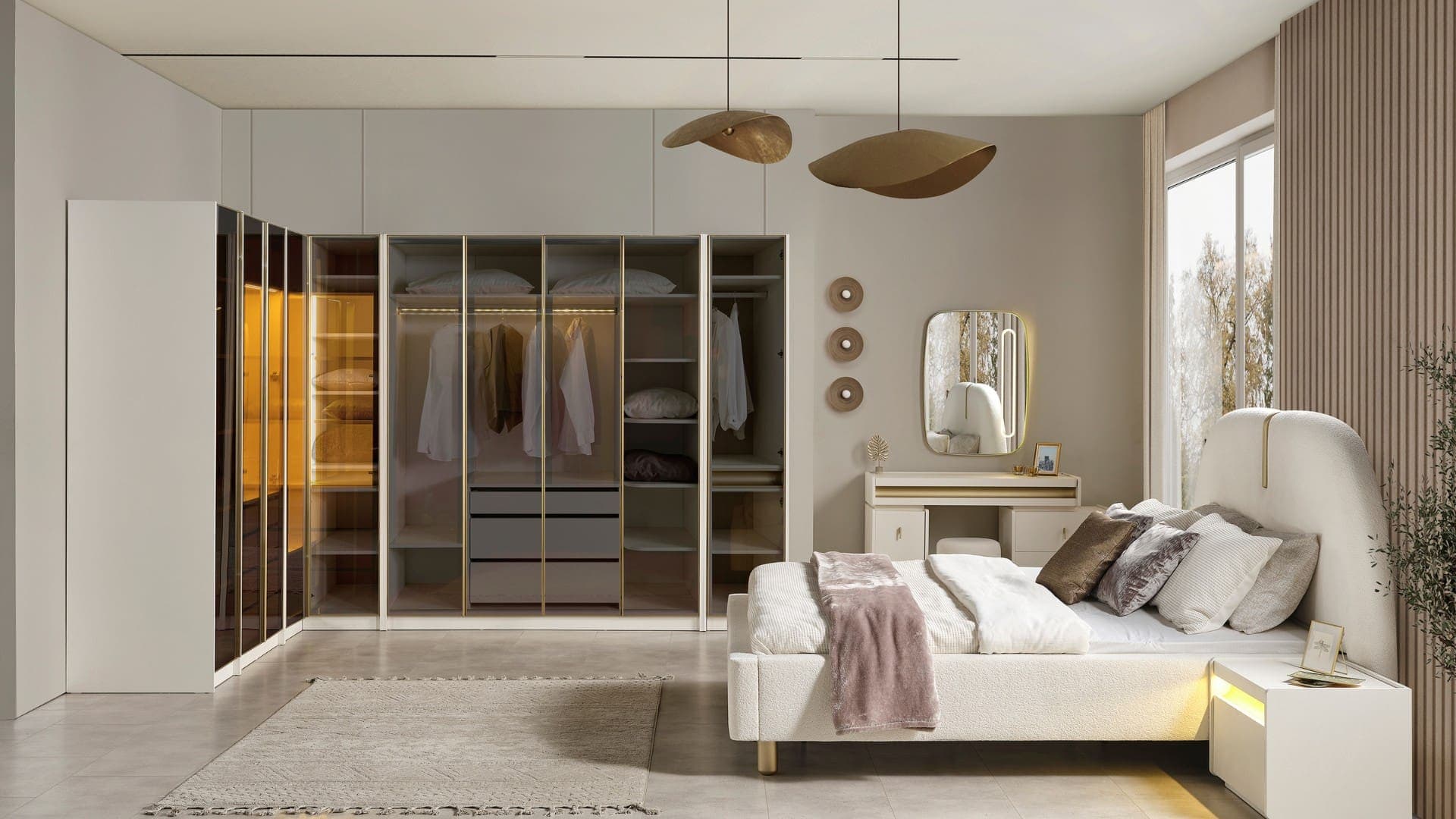 Deluxe Giyinme Dolabı