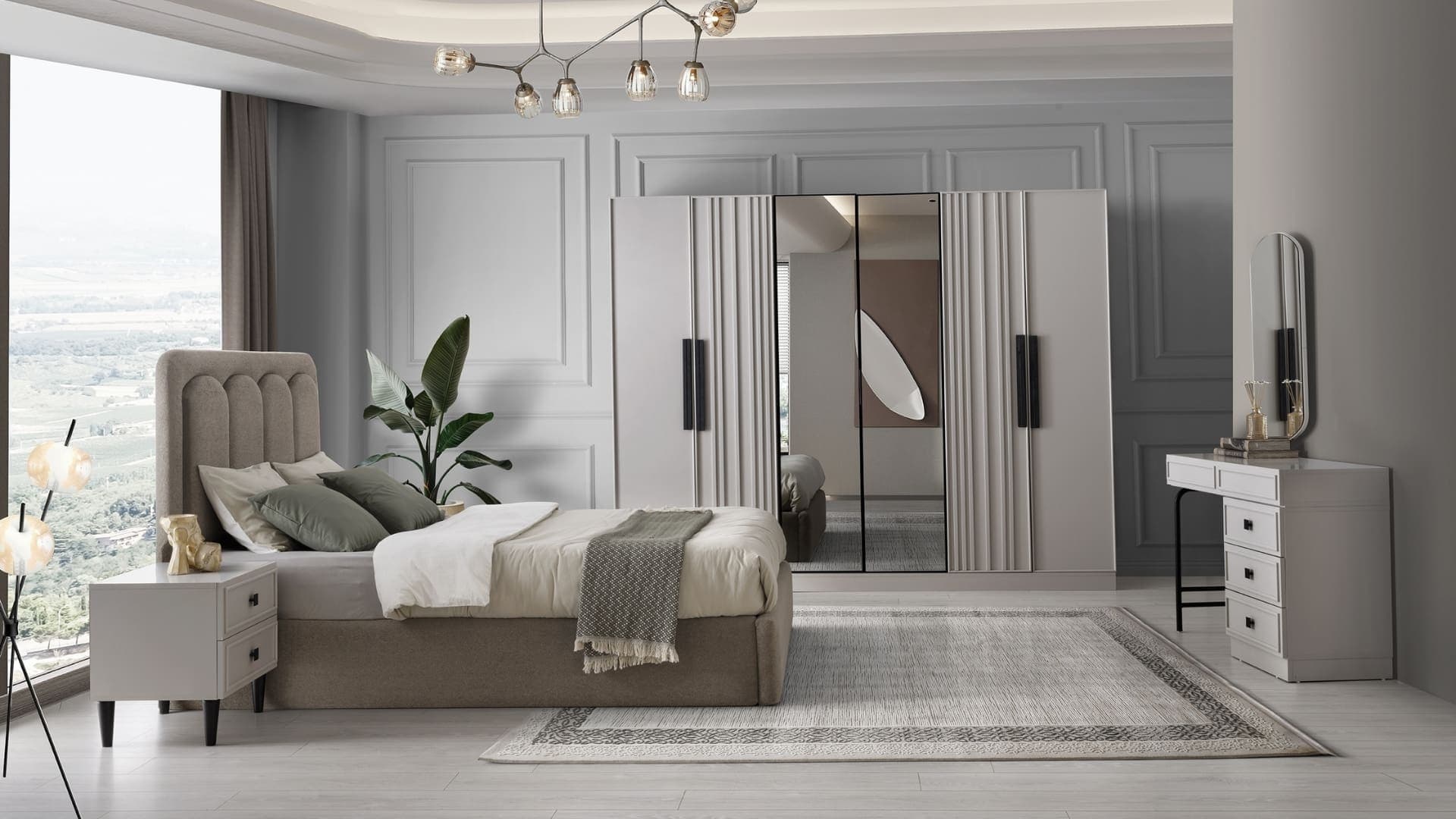 Agnes Yatak Odası -%100 MDF