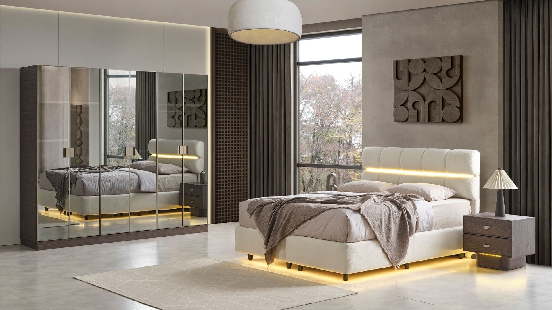 Selene Yatak Odası -%100 MDF