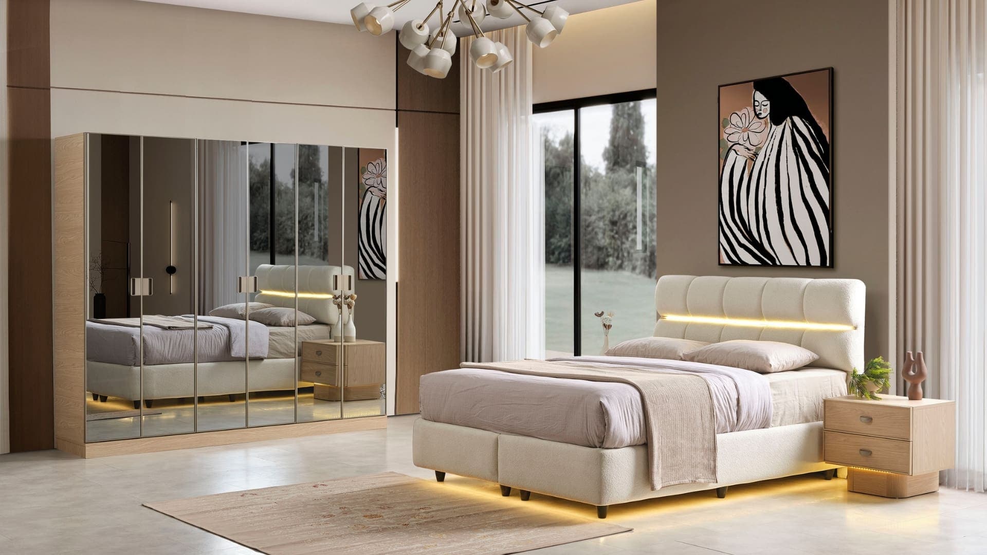 Theodora Yatak Odası -%100 MDF