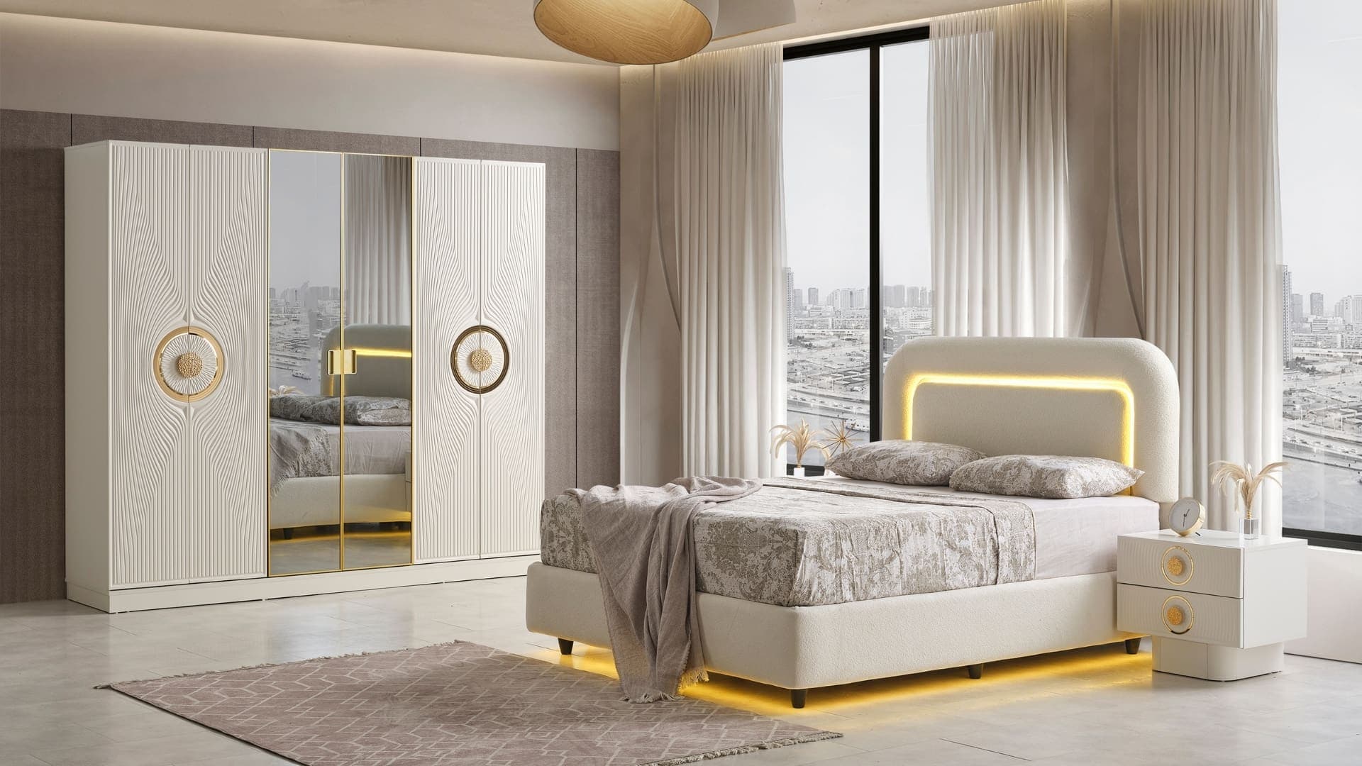 Parisa Yatak Odası -%100 MDF