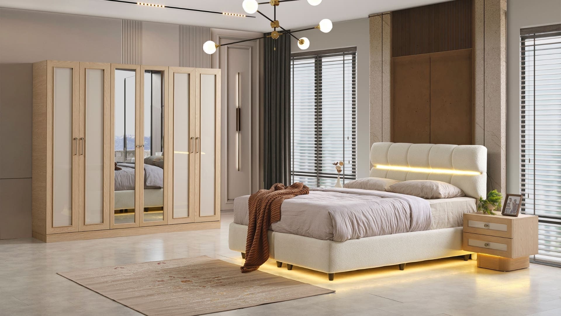 Jason Yatak Odası -%100 MDF