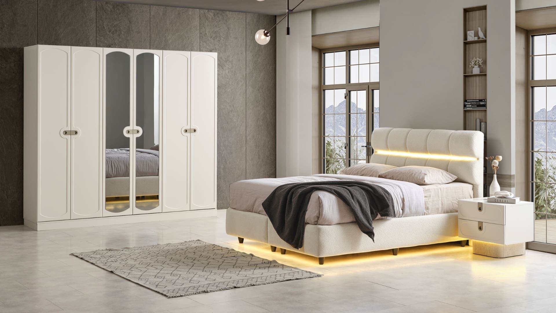 Notus Yatak Odası -%100 MDF