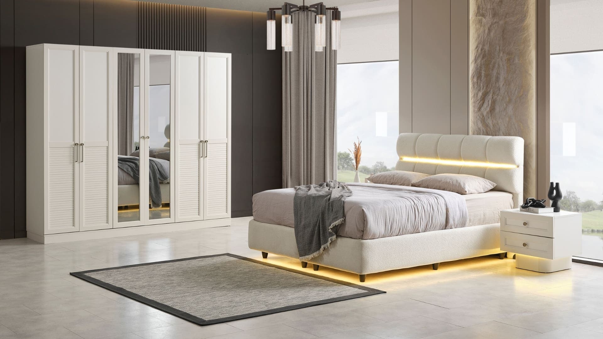 Delia Yatak Odası -%100 MDF