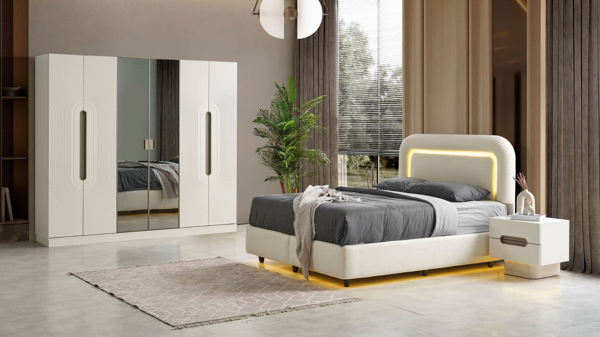 Helen Yatak Odası -%100 MDF