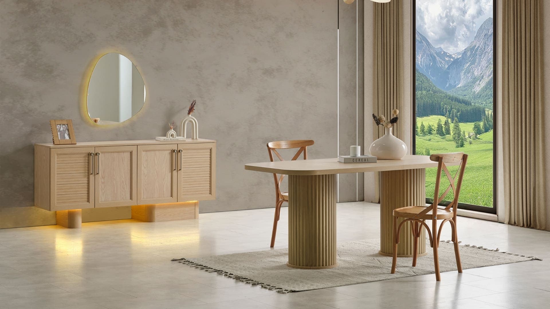 Dione Yemek Odası / %100 MDF