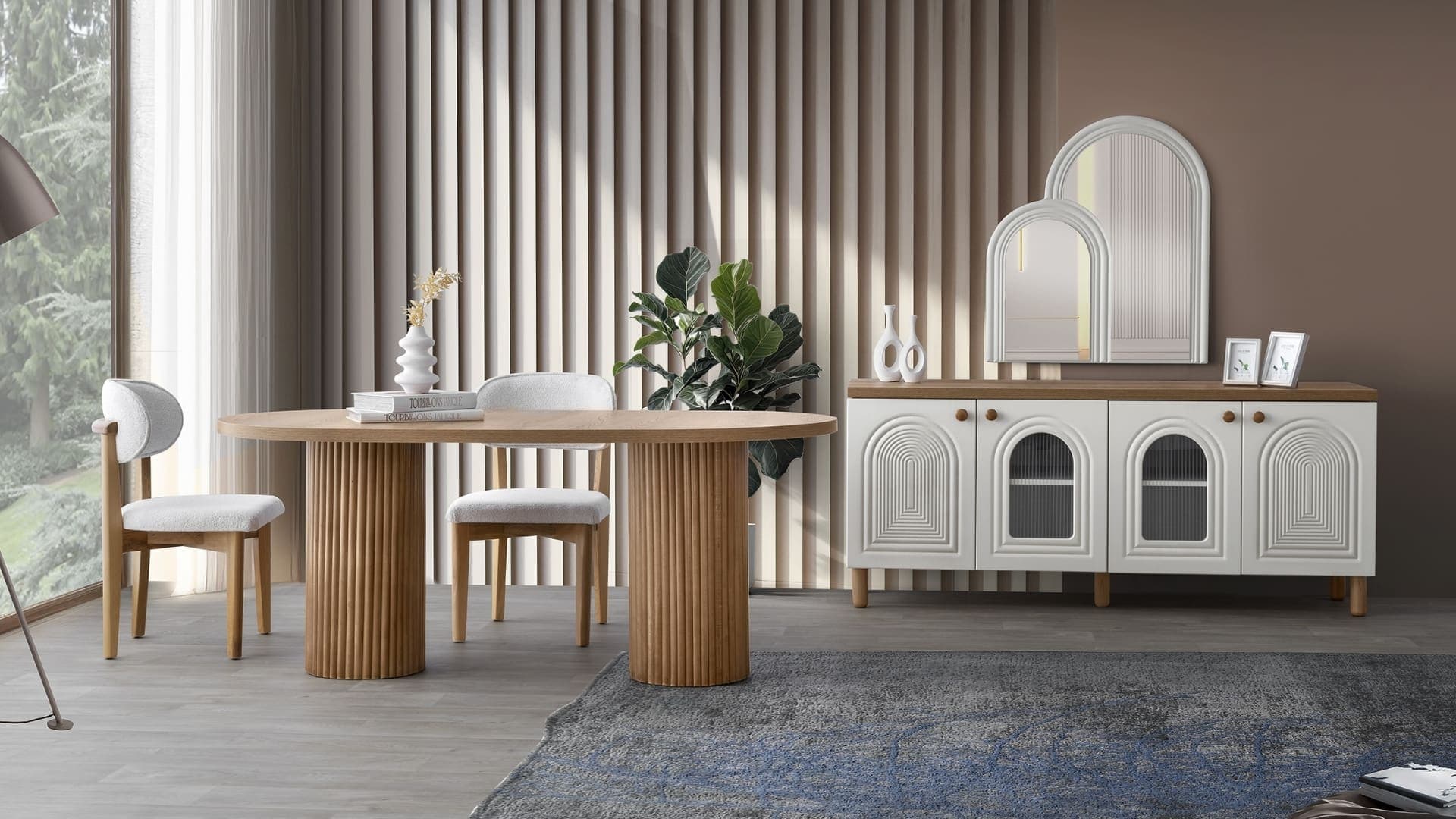 Akyuva Yemek Odası / %100 MDF