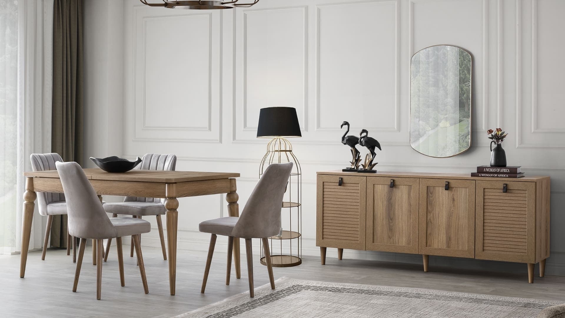 Beldibi Yemek Odası / %100 MDF