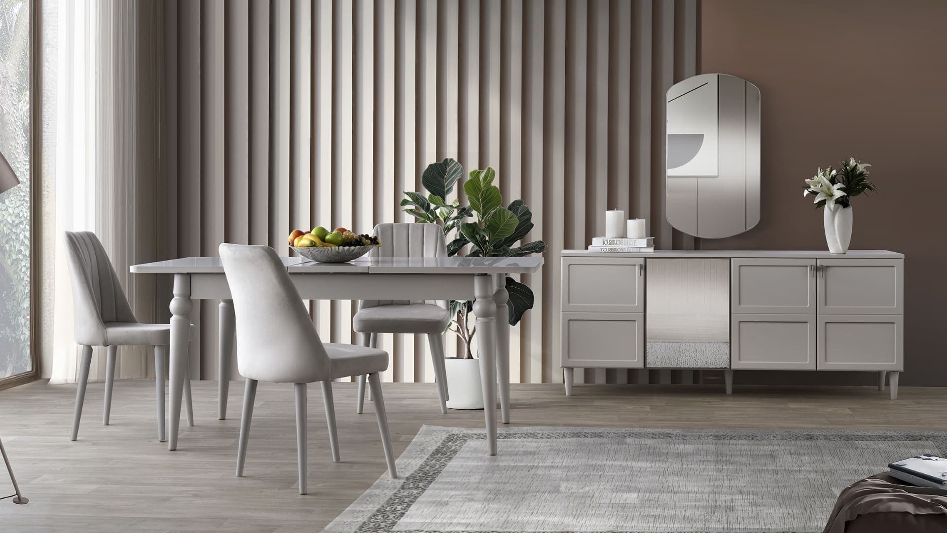 Kestel Yemek Odası / %100 MDF