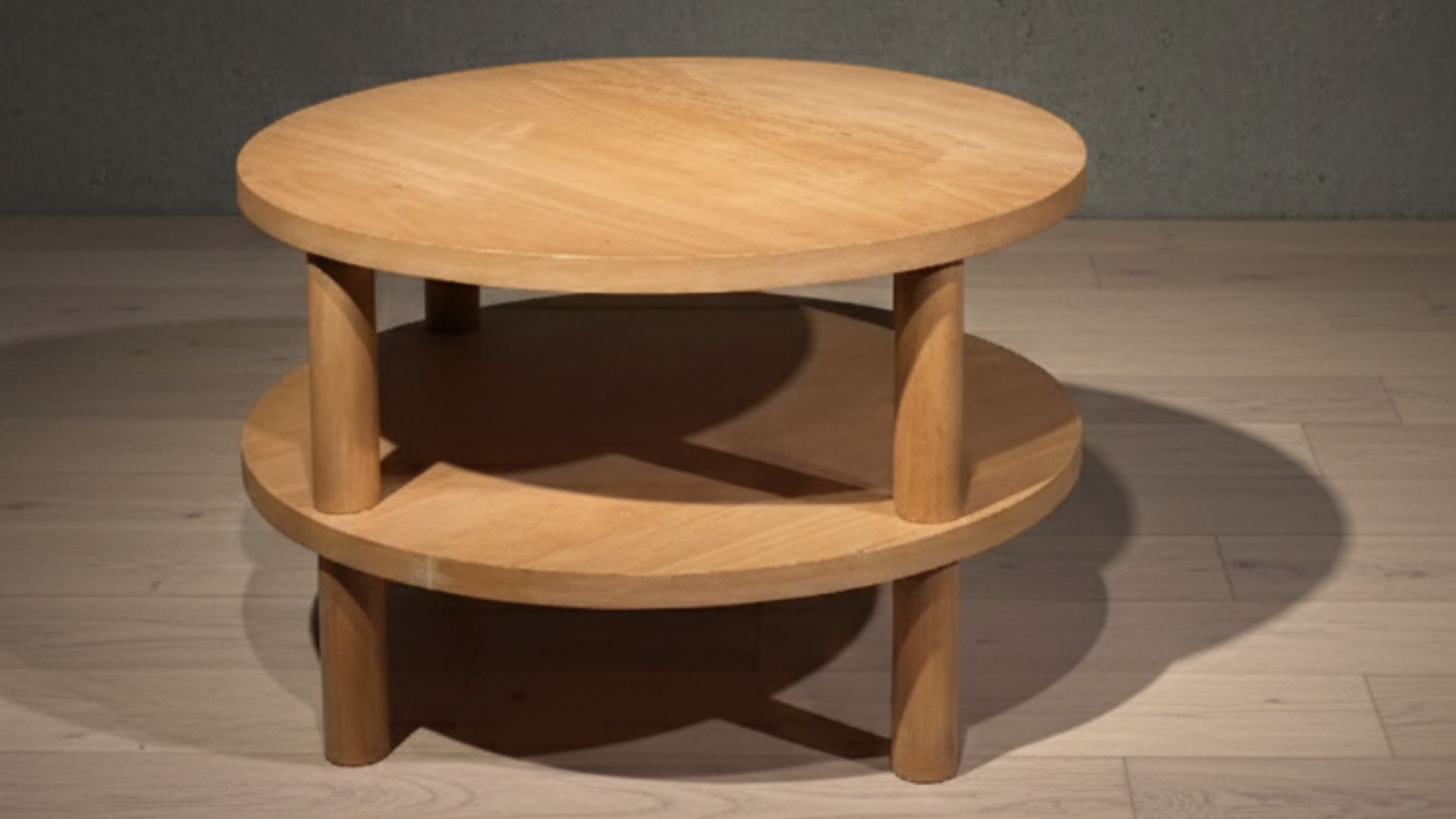 imh- meşe kaplama 2 katlı sehpa (2)