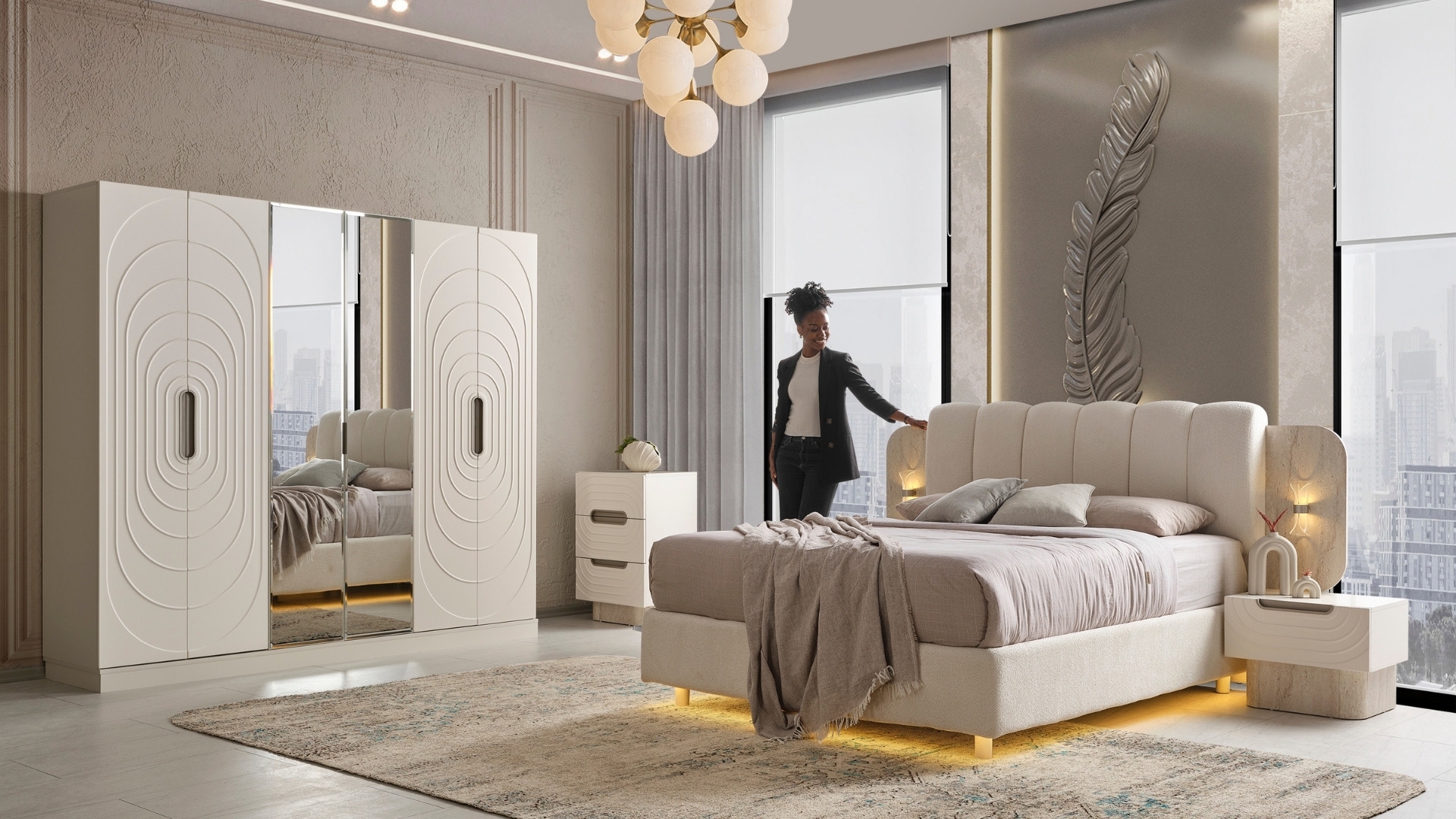 inegölmyhome-Pain f4 yatak odası2