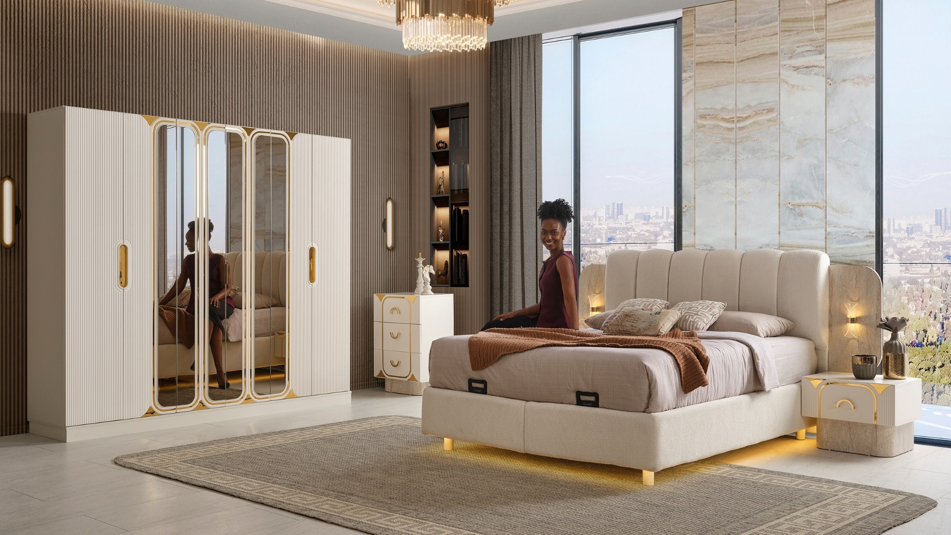 inegölmyhome-Pain f7 yatak odası1