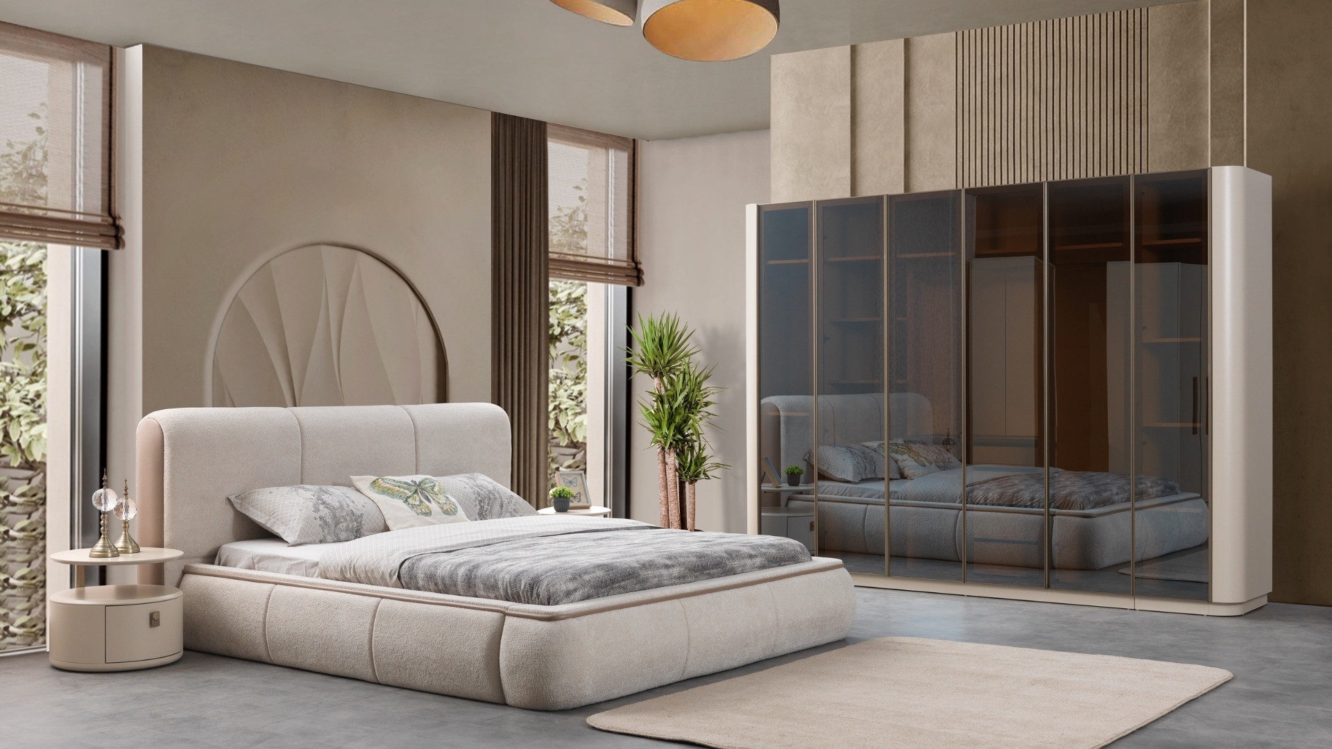 inegölmyhome- Paris yatak odası2