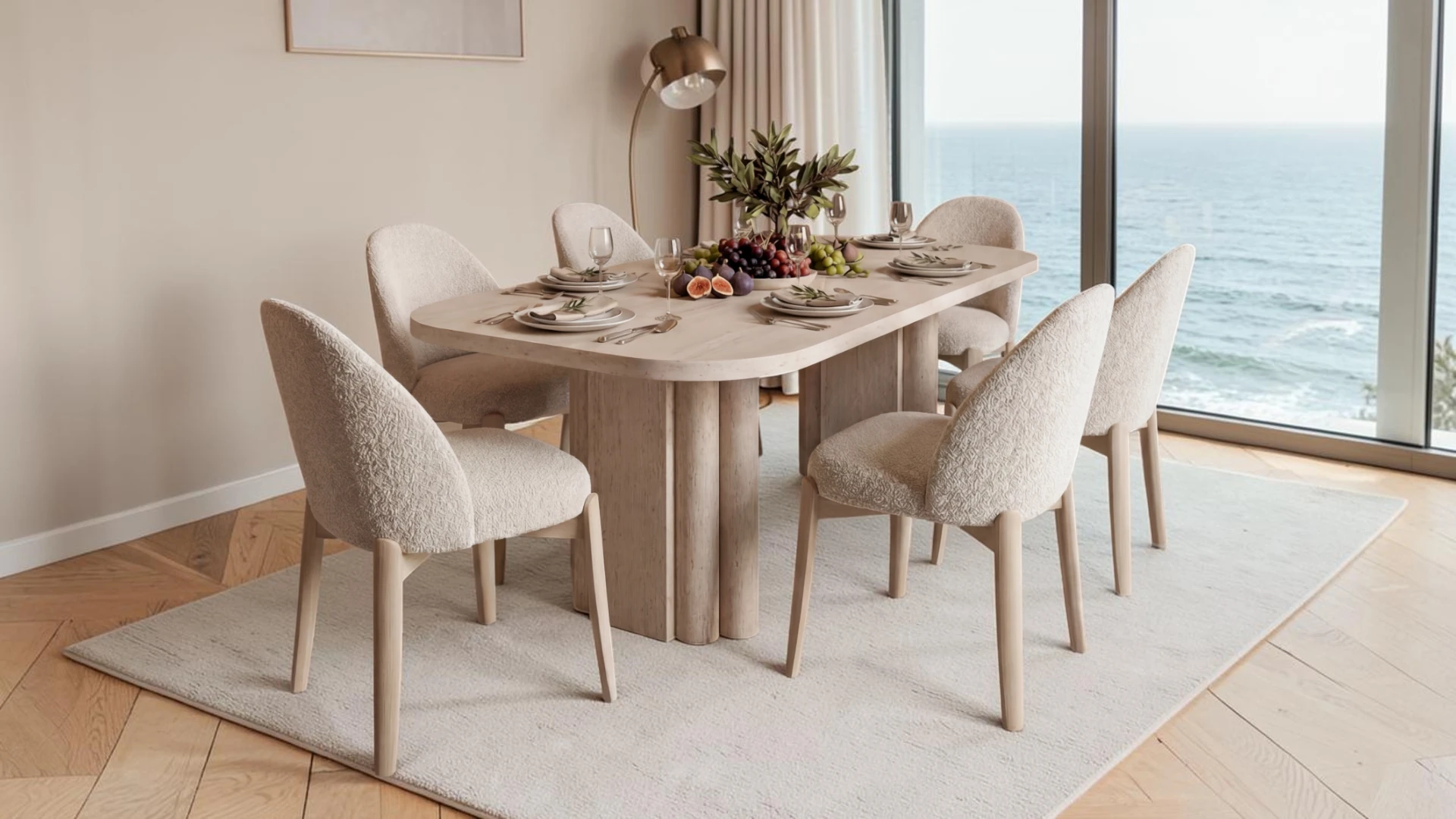 inegölmyhome-Soft vizon yemek odası3